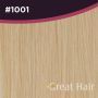 Great Hair Extensions Natural Straight #1001 30cm