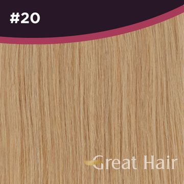 Great Hair Extensions Natural Straight #20 50cm