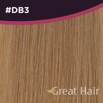 Great Hair Extensions Natural Wavy #DB3 50cm