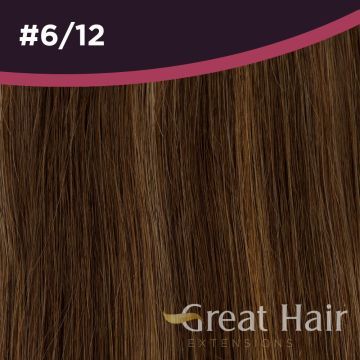 Great Hair Extensions Natural Straight #6/12 40cm