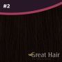 Great Hair Extensions Natural Straight #2 40cm