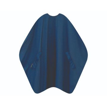 Trend-Design Kapmantel Classic hooks donker blauw 135x150cm