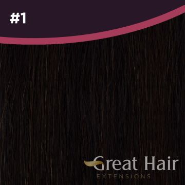 Great Hair Extensions - 50cm - natural straight - #1