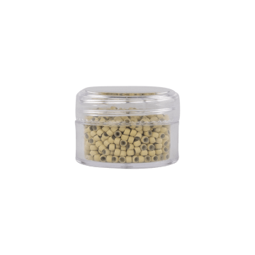 Great Hair Extensions Nanoringen 2,9mm (1000 stuks) met siliconen Blond