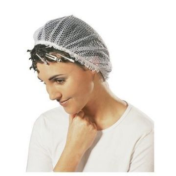 Sibel Nachtmuts Netwerk met Kant Wit