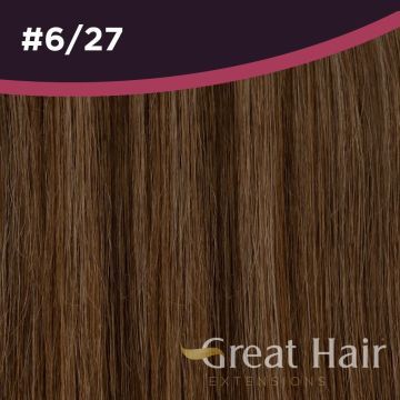 Great Hair Extensions Natural Straight #6/27 30cm