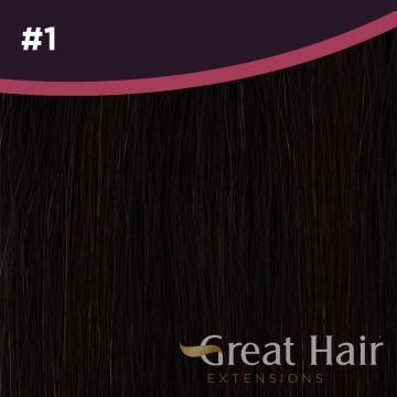 Great Hair Extensions - 40cm - natural straight - #1