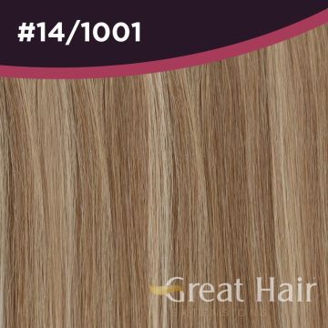 Great Hair Extensions Natural Straight #14/1001 50cm