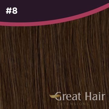Great Hair Extensions Natural Straight #8 55/60cm