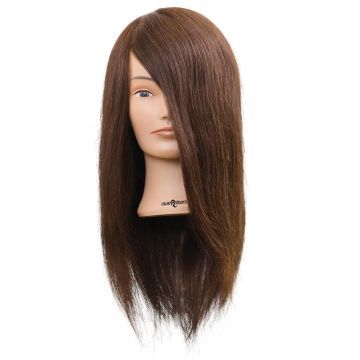 Uwe Damm Oefenhoofd Lena donkerblond 40 cm