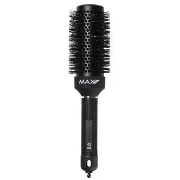 Max Pro Ceramic Styling Brush Zwart 43mm